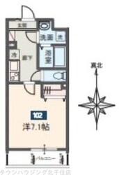 MELDIA北綾瀬IVの物件間取画像